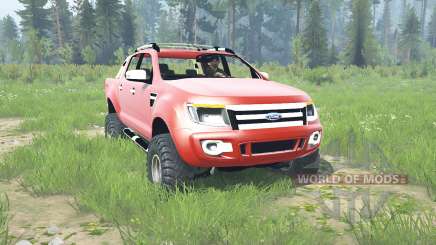 Ford Ranger Double Cab 2012 pour MudRunner