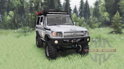 Toyota Land Cruiser 70 (J76) 2007 ICRC pour Spin Tires