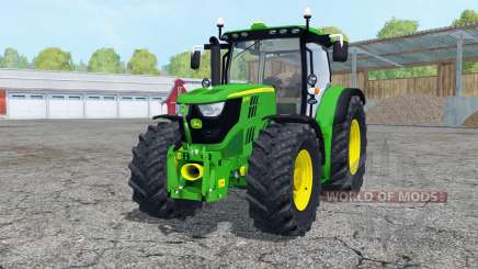 John Deere 6170R avant loadeᶉ pour Farming Simulator 2015