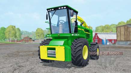 John Deere 7180 with cutter pour Farming Simulator 2015