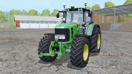 John Deere 7530 Premium loader mounting pour Farming Simulator 2015