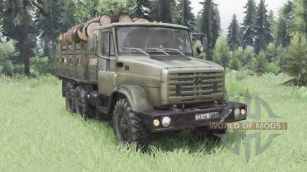 ZIL-4334 6x6 pour Spin Tires