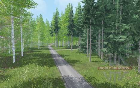 Thick Forest für Farming Simulator 2015