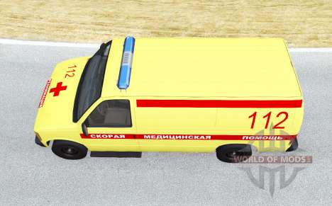 Gavril H-Serie Krankenwagen für BeamNG Drive