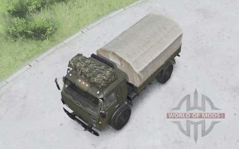 KamAZ-43501 Mustang pour Spin Tires