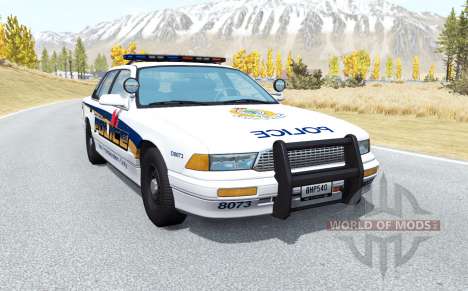 Gavril Grand Marshall Vancouver Police für BeamNG Drive