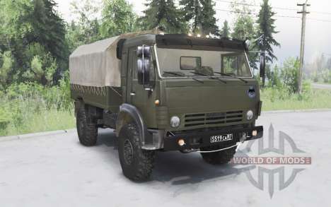 KamAZ-43501 Mustang pour Spin Tires