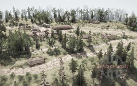 Priobe - foret pour Spintires MudRunner