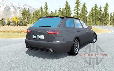 Audi RS 6 Avant für BeamNG Drive