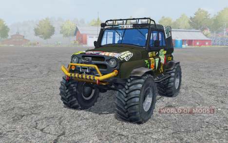 UAZ Hunter Monster für Farming Simulator 2013