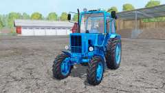 MTZ 82 Biélorussie céleste couleur bleu pour Farming Simulator 2015