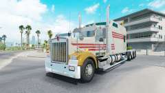 Kenworth W900B long grayish yellow pour American Truck Simulator