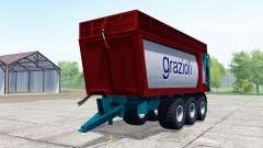 Grazioli Domex 200-6 dark red für Farming Simulator 2017