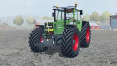 Fendt Favorit 615 LSA Turbomatik chateau green pour Farming Simulator 2013