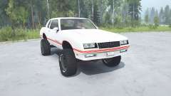 Chevrolet Monte Carlo SS 1986 lifted pour MudRunner