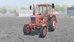 MTZ-80 Belarus ist mäßig rot für Farming Simulator 2013