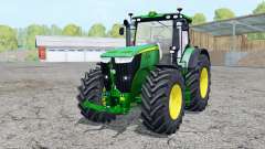 John Deere 7310R extra weights pour Farming Simulator 2015