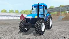 New Holland TD 5050 cyan pour Farming Simulator 2015