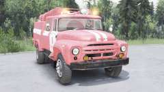 ZIL-130 AC-40 soft-Farbe rot für Spin Tires