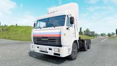 KamAZ-54115 weiße Farbe für Euro Truck Simulator 2