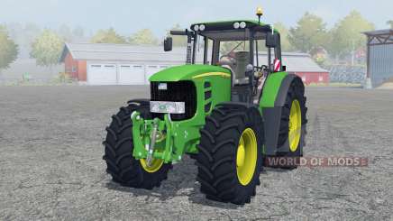 John Deere 7530 Premium vivid malachite pour Farming Simulator 2013