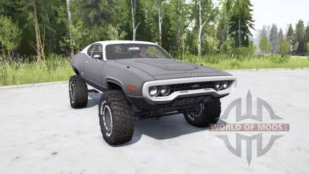 Plymouth GTX 1971 (GR2-RS23) lifted pour MudRunner