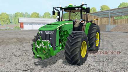 John Deere 8370R pigment green für Farming Simulator 2015
