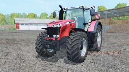 Massey Ferguson 8737 light red pour Farming Simulator 2015