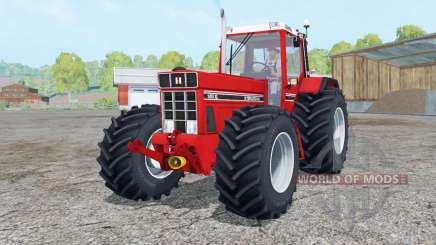International 1455 XL Continental tires pour Farming Simulator 2015