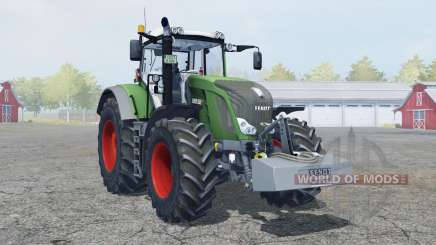 Fendt 828 Vario with weight pour Farming Simulator 2013