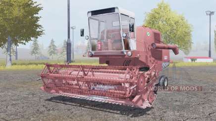 Bizon Z056 very soft red pour Farming Simulator 2013