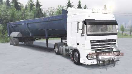 DAF XF105 Space Cab v2.0 pour Spin Tires