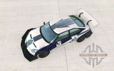 Hirochi SBR4 GT Widebody für BeamNG Drive