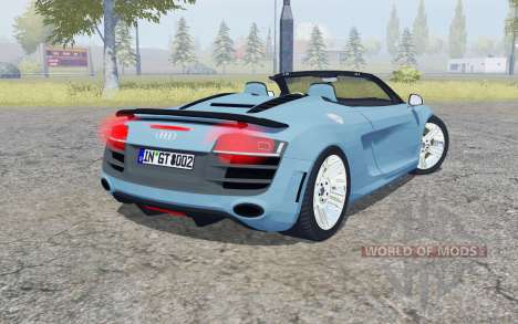Audi R8 GT Spyder pour Farming Simulator 2013