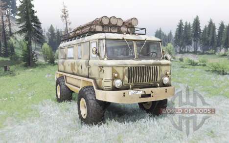 GAZ-66 Beaver für Spin Tires