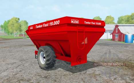 Jan Tanker Fast 19.000 pour Farming Simulator 2015