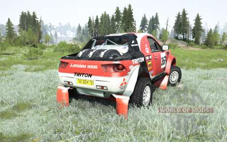 Mitsubishi L200 Triton Dakar pour Spintires MudRunner