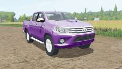 Toyota Hilux Double Cab 2015 pour Farming Simulator 2017