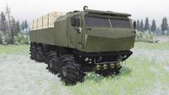 KamAZ-53958 Tornade pour Spin Tires