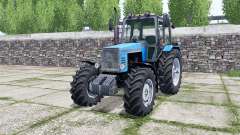 MTZ-1221 Biélorussie couleur bleu vif pour Farming Simulator 2017