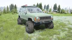 Jeep Cherokee (XJ) 1996 lifted pour MudRunner