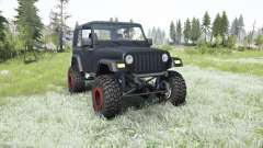 Jeep Wrangler (TJ) 2006 lifted pour MudRunner