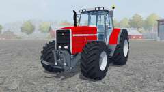 Massey Ferguson 8140 added wheels für Farming Simulator 2013