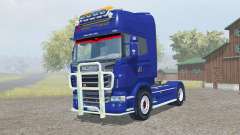 Scania R560 Topline pigment blue pour Farming Simulator 2013