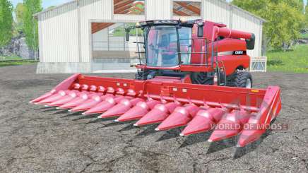 Case IH Axial-Flow 7130 with headers pour Farming Simulator 2015