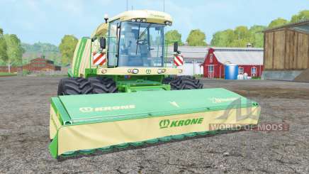 Krone BiG X 1100 deux à l'avant wheelʂ pour Farming Simulator 2015