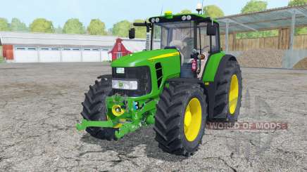 John Deere 7430 Premium front loader pour Farming Simulator 2015