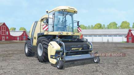 Krone BiG X 1100 with headers für Farming Simulator 2015