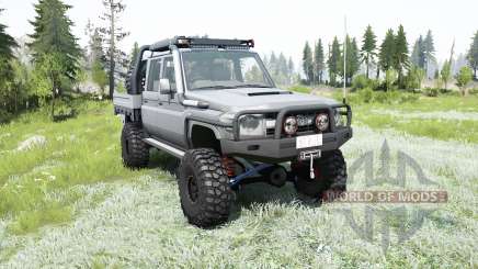 Toyota Land Cruiser Double cab chassis J79 2012 pour MudRunner