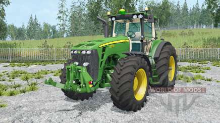 John Deere 8530 movable parts pour Farming Simulator 2015